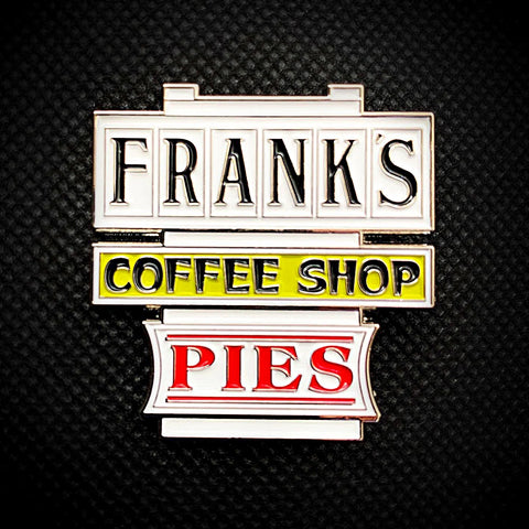 Frank's Coffee Shop Enamel Pin Bubank