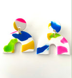 Retro Polymer Earrings Choose from Dropdown Menu