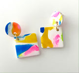 Retro Polymer Earrings Choose from Dropdown Menu