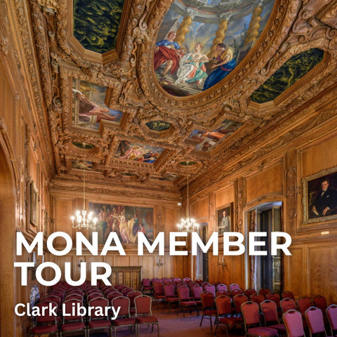 MONA Member’s Tour Clark Library 9/4