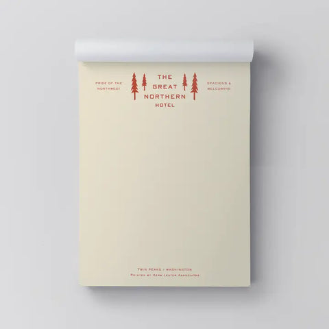 Twin Peaks The Great Northern Hotel Notepad