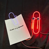 Neon Paperclips 3/29/25