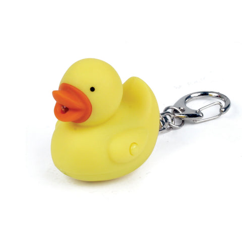 Rubber Ducky LED Sound Keychain