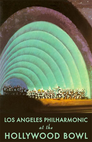 Hollywood Bowl Postcard