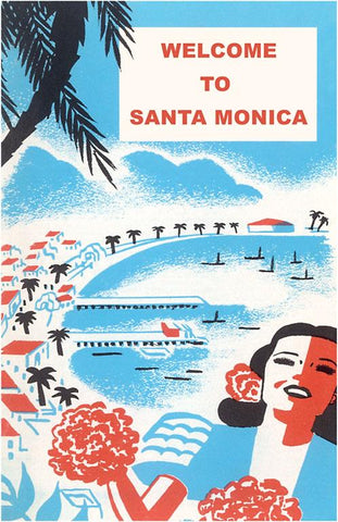 Welcome to Santa Monica Postcard