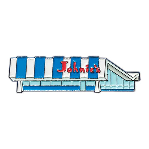 Johnie's Enamel Pin - Merch Motel