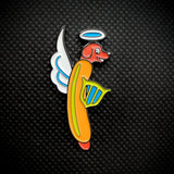 Papoo's Hot Dog Show Enamel Pin