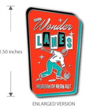 "Wonder Lanes" Limited Edition Hard Enamel Pin