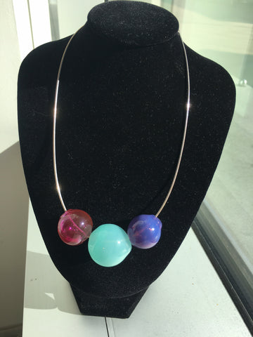 Cathi Milligan Glass Necklace Collection