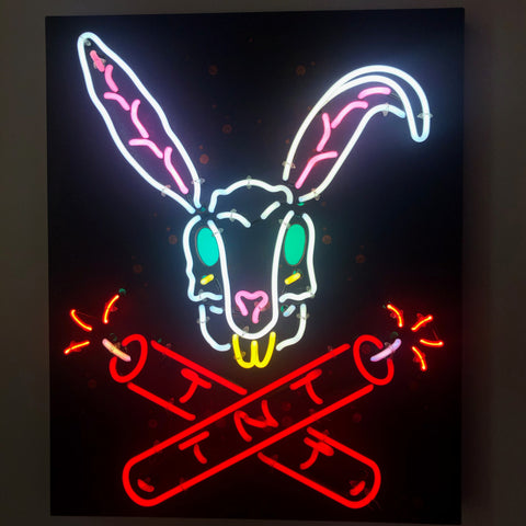 Neon Art Some Bunny Loves You - Michael Flechtner