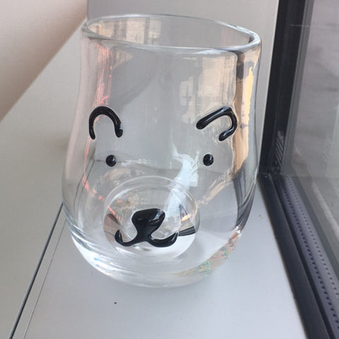 Cup - Glass Bear