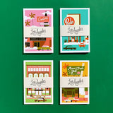 Los Angeles Dining Postcard Set - Ellen Surrey