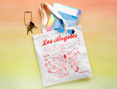 Los Angeles Grocery Tote Natural