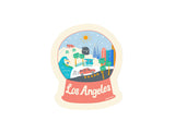 Los Angeles Sticker - Snowglobe