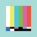 Color Bar TV Screen SMPTE Sticker