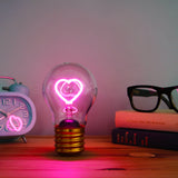 Cordless Heart Lightbulb